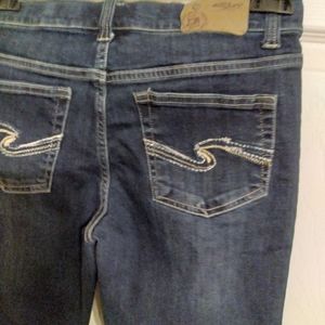 Silver, Nathan stretch jeans,size 16